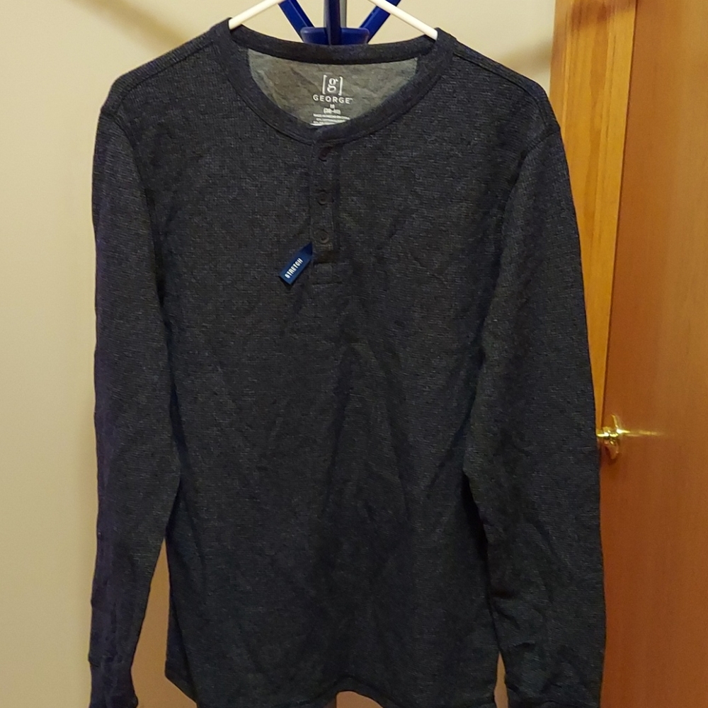 NWOT George Thermal shirt